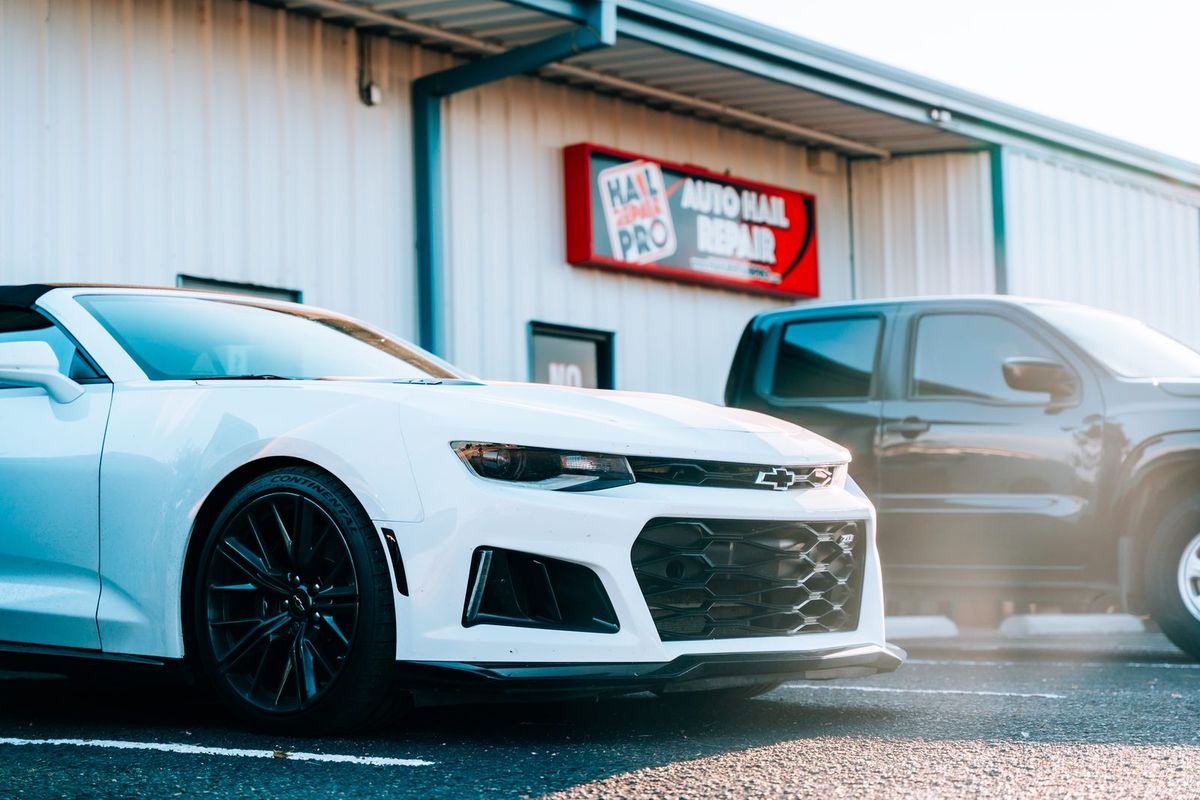 Camaro after paintless dent repair